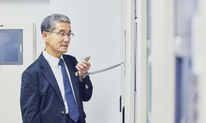 大型物件管理員(夜勤あり)インタビュー